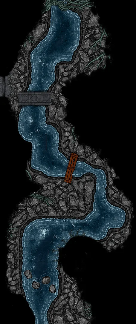 Homemade map of an old manor's interior with two floors and a patio.